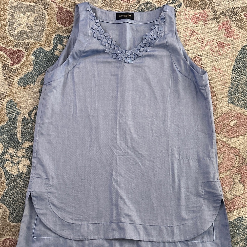 Piazza Sempione Light Blue Top